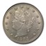 1883 Liberty Head V Nickel w/Cents MS-64 NGC