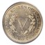 1883 Liberty Head V Nickel w/Cents MS-65 PCGS
