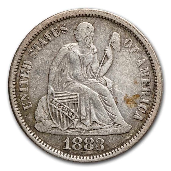 1883 Liberty Seated Dime VF 1883 Liberty Seated Dime VF