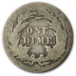 1883 Liberty Seated Dime VG
