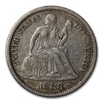 1883 Liberty Seated Dime XF