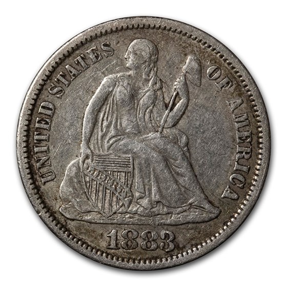 1883 Liberty Seated Dime XF 1883 Liberty Seated Dime XF