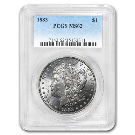 1883 Morgan Dollar MS-62 PCGS 1883 Morgan Dollar MS-62 PCGS