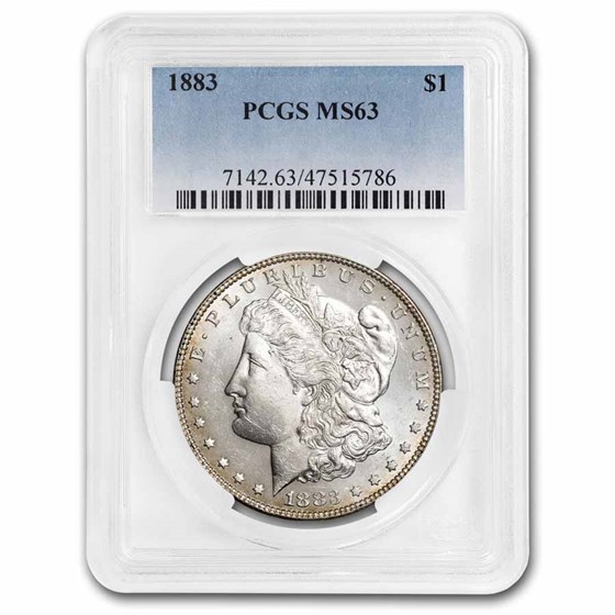 1883 Morgan Dollar MS-63 PCGS 1883 Morgan Dollar MS-63 PCGS