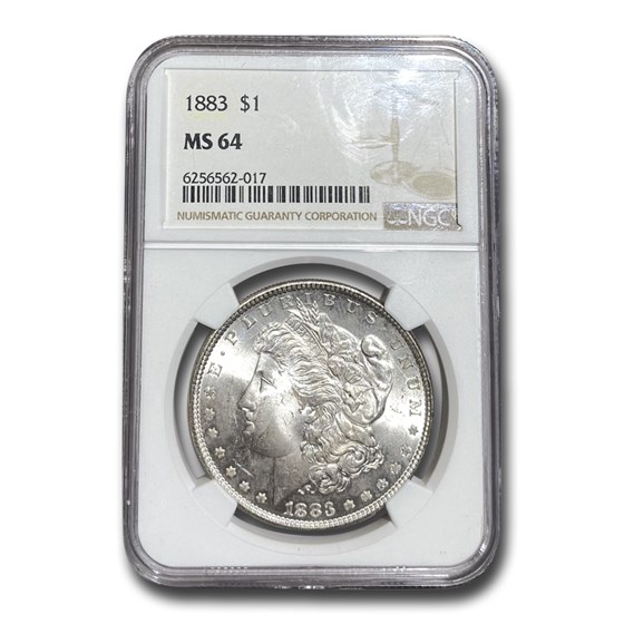 1883 Morgan Dollar MS-64 NGC