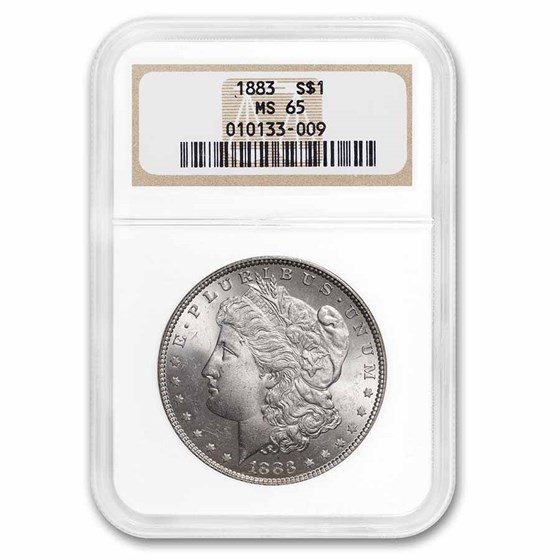 1883 Morgan Dollar MS-65 NGC 1883 Morgan Dollar MS-65 NGC