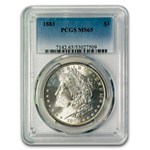 1883 Morgan Dollar MS-65 PCGS