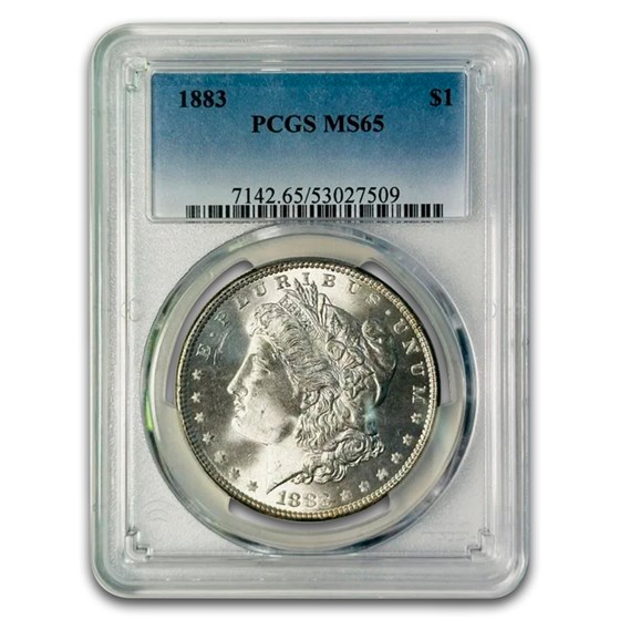 1883 Morgan Dollar MS-65 PCGS