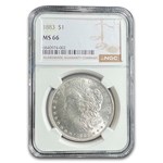1883 Morgan Dollar MS-66 NGC