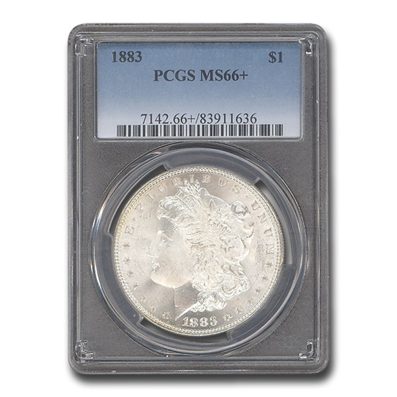 1883 Morgan Dollar MS-66+ PCGS