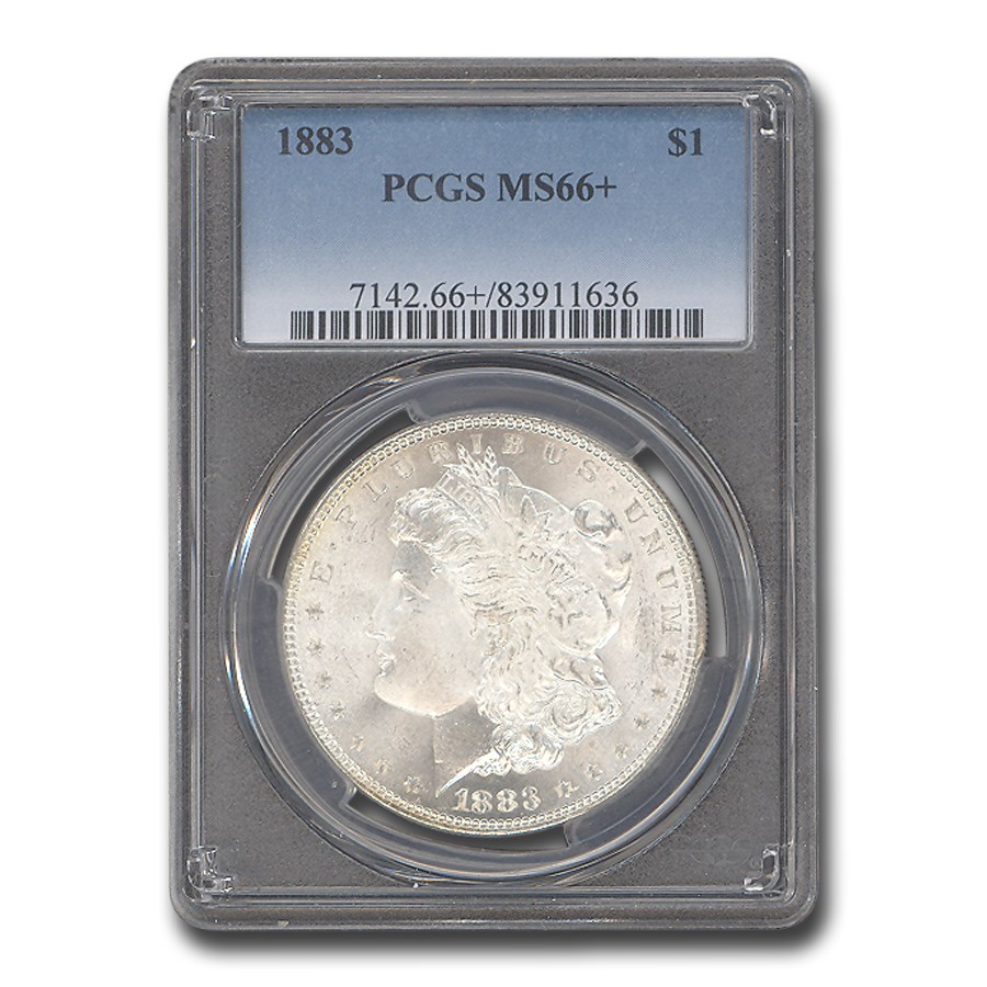 1883 Morgan Dollar MS-66+ PCGS