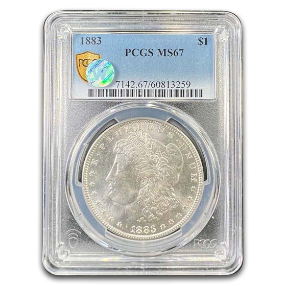 1883 Morgan Dollar MS-67 PCGS