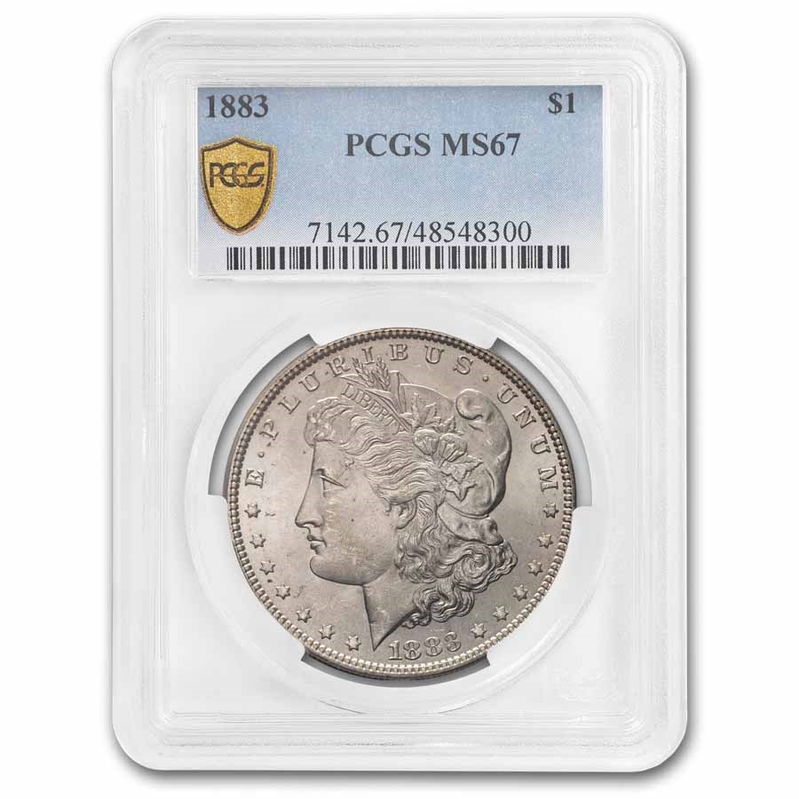 1883 Morgan Dollar MS-67 PCGS