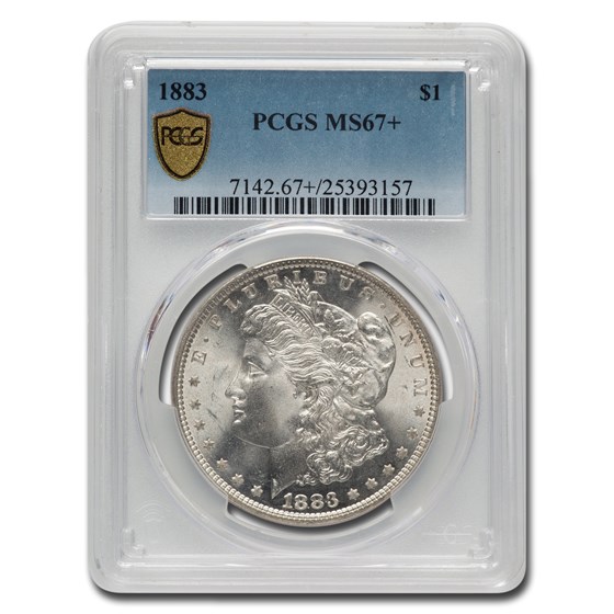 1883 Morgan Dollar MS-67+ PCGS 1883 Morgan Dollar MS-67+ PCGS