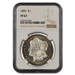 1883 Morgan Dollar PF-67 NGC
