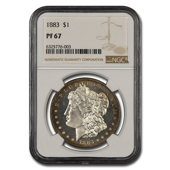 1883 Morgan Dollar PF-67 NGC 1883 Morgan Dollar PF-67 NGC