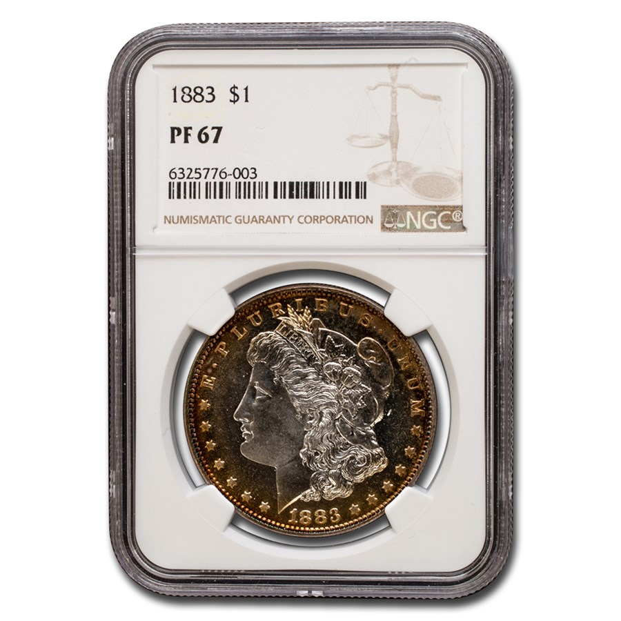 1883 Morgan Dollar PF-67 NGC