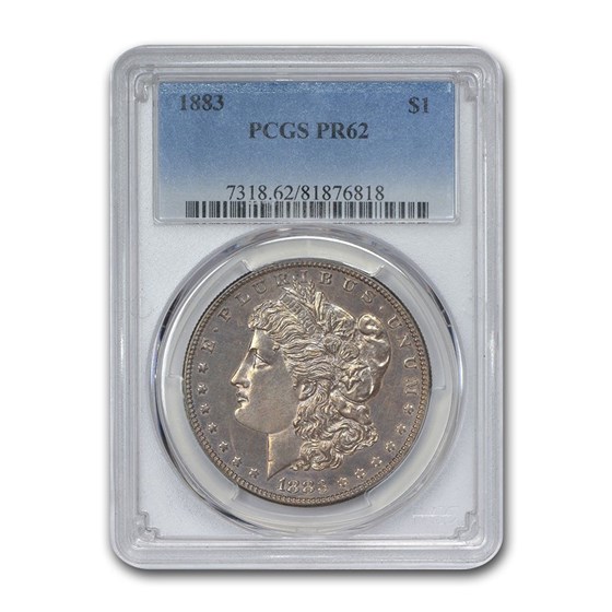 1883 Morgan Dollar PR-62 PCGS 1883 Morgan Dollar PR-62 PCGS