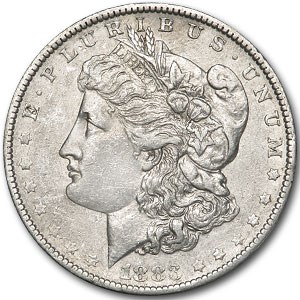1883-O Morgan Dollar AU Details (VAM-22A, E Rev, Cleaned) 1883-O Morgan Dollar AU Details (VAM-22A, E Rev, Cleaned)