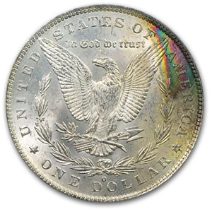 1883-O Morgan Dollar MS-62 PCGS (Rev Rainbow) 1883-O Morgan Dollar MS-62 PCGS (Rev Rainbow)