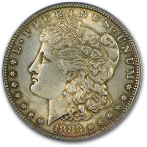 1883-O Morgan Dollar MS-63 PCGS (Earthy Toning) 1883-O Morgan Dollar MS-63 PCGS (Earthy Toning)
