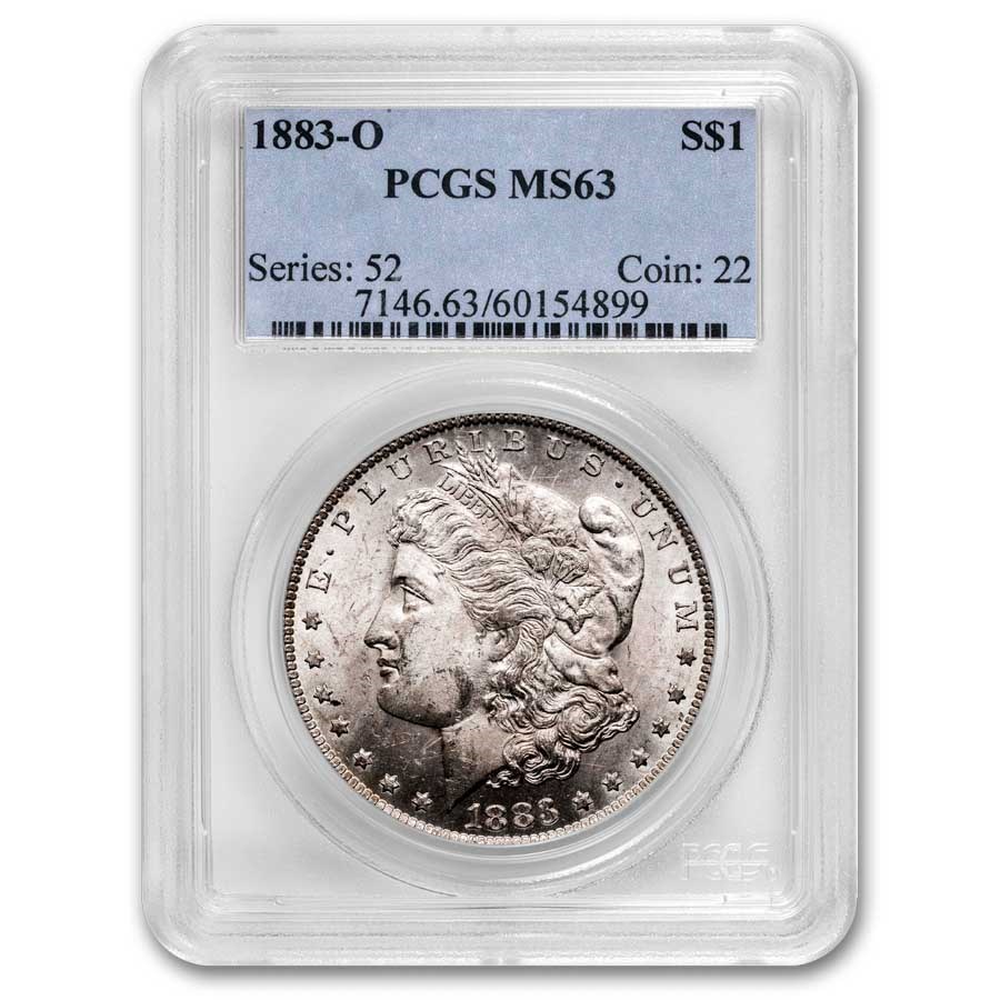 1883-O Morgan Dollar MS-63 PCGS