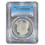 1883-O Morgan Dollar MS-64 DMPL PCGS