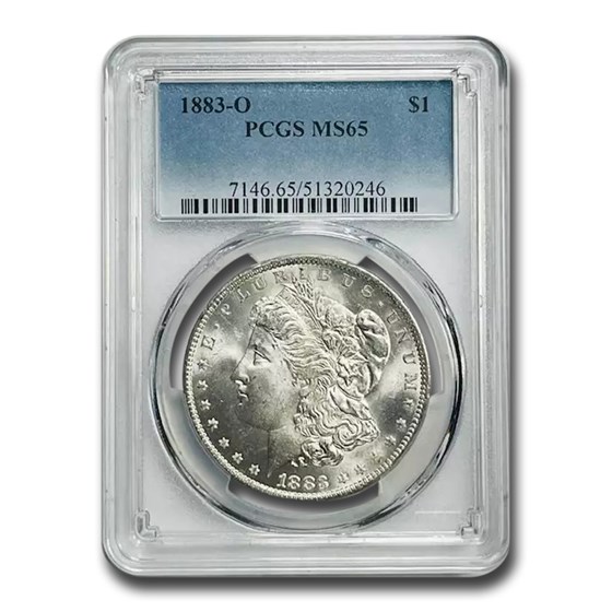 1883-O Morgan Dollar MS-65 PCGS 1883-O Morgan Dollar MS-65 PCGS
