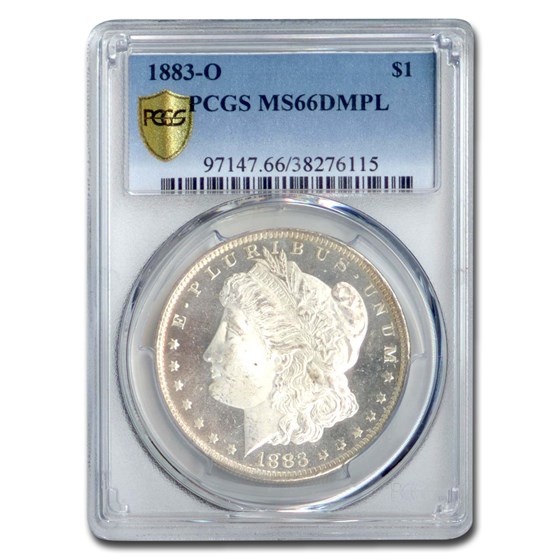 1883-O Morgan Dollar MS-66 DMPL PCGS 1883-O Morgan Dollar MS-66 DMPL PCGS