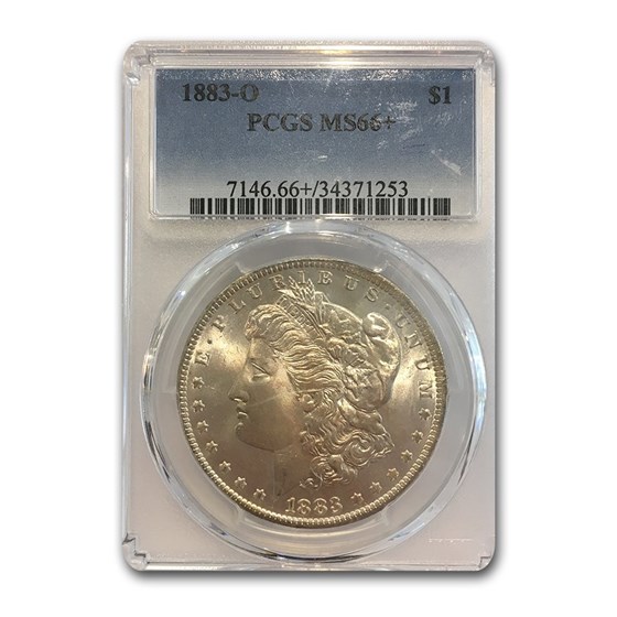 1883-O Morgan Dollar MS-66+ PCGS 1883-O Morgan Dollar MS-66+ PCGS