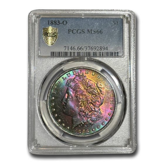 1883-O Morgan Dollar MS-66 PCGS 1883-O Morgan Dollar MS-66 PCGS