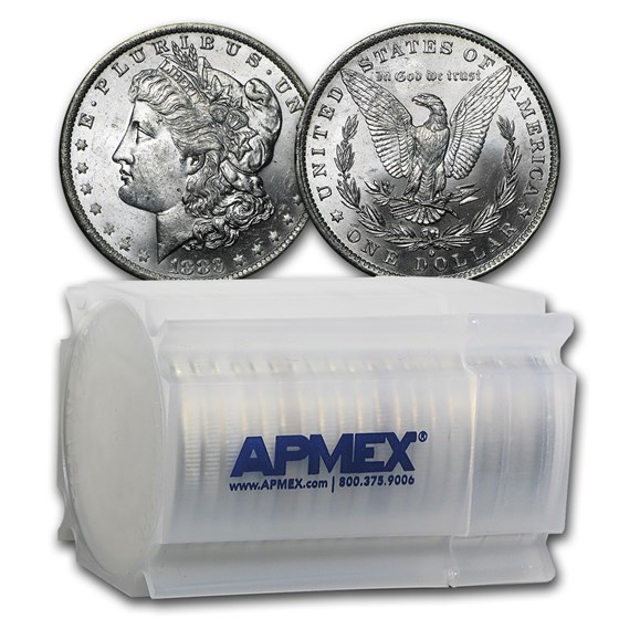 1883-O Morgan Dollars BU (20 Count Roll) 1883-O Morgan Dollars BU (20 Count Roll)