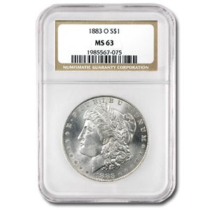 1883-O/O Morgan Dollar MS-63 NGC (VAM-4, Top-100) 1883-O/O Morgan Dollar MS-63 NGC (VAM-4, Top-100)