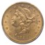 1883-S $20 Liberty Gold Double Eagle AU-58 PCGS