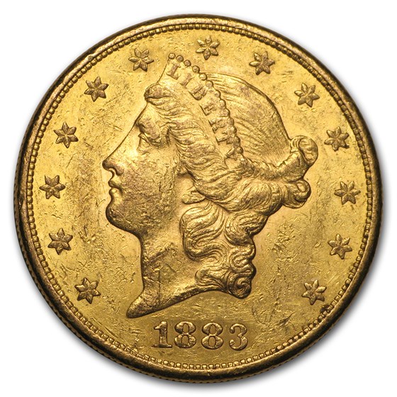 1883-S $20 Liberty Gold Double Eagle AU 1883-S $20 Liberty Gold Double Eagle AU