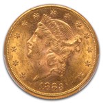 1883-S $20 Liberty Gold Double Eagle MS-61 PCGS