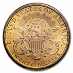 1883-S $20 Liberty Gold Double Eagle MS-62 PCGS
