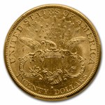 1883-S $20 Liberty Gold Double Eagle MS-63 PCGS