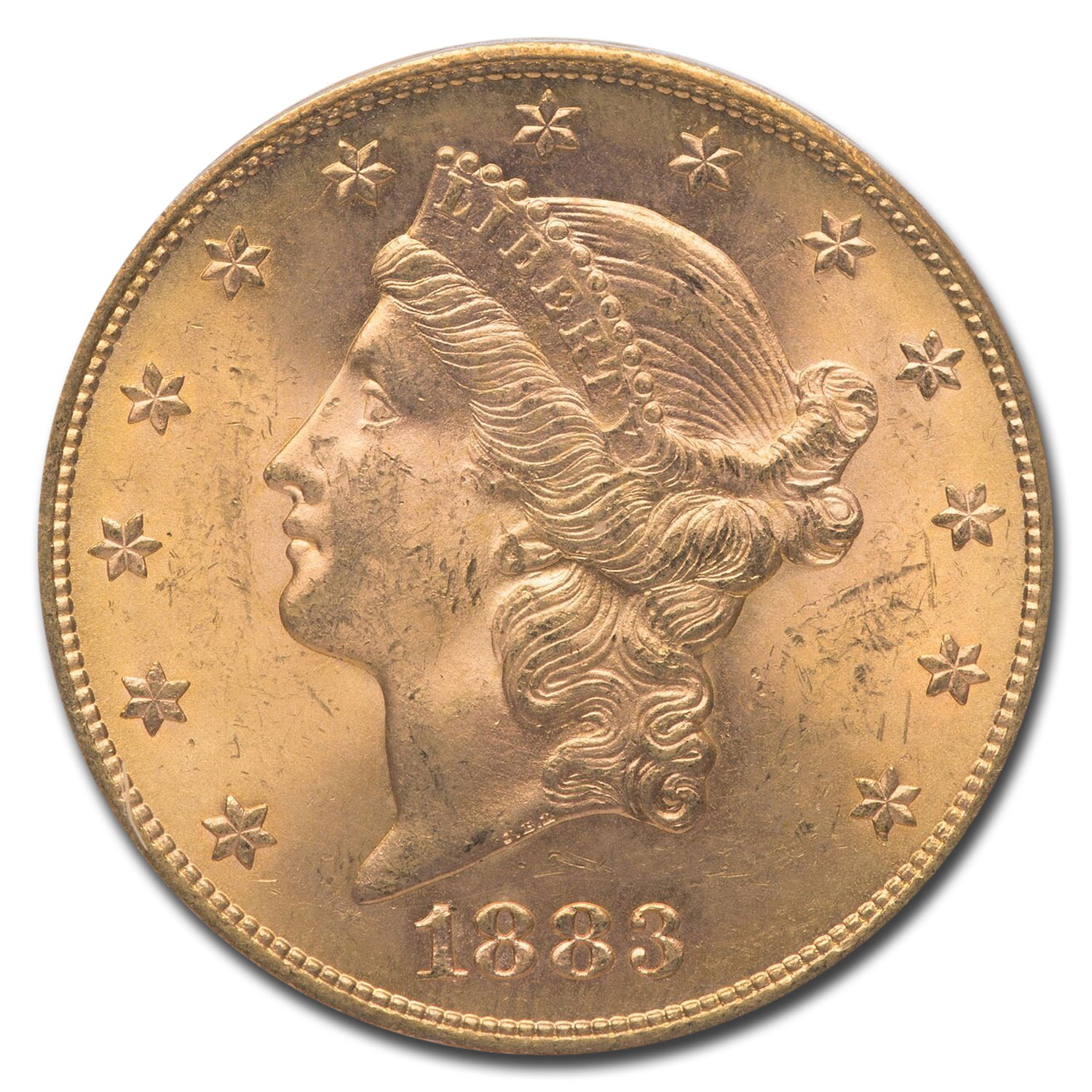 1883 S Liberty Head Double Eagle Value - APMEX