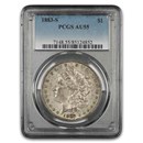 1883-S Morgan Dollar AU-55 PCGS