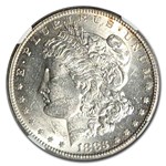 1883-S Morgan Dollar AU-58 NGC