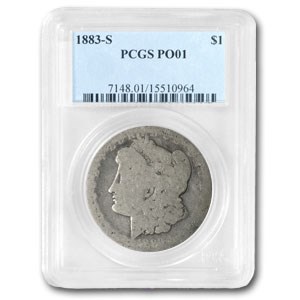 1883-S Morgan Dollar Poor-1 PCGS (Low Ball Registry) 1883-S Morgan Dollar Poor-1 PCGS (Low Ball Registry)