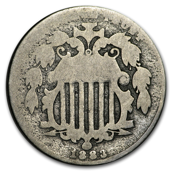 1883 Shield Nickel AG 1883 Shield Nickel AG