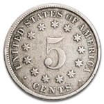 1883 Shield Nickel Fine