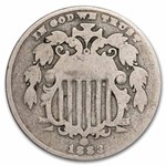 1883 Shield Nickel Good