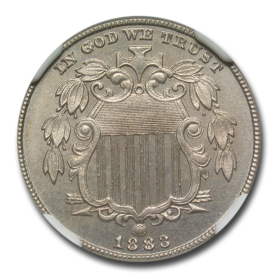 1883 Shield Nickel PF-65 NGC