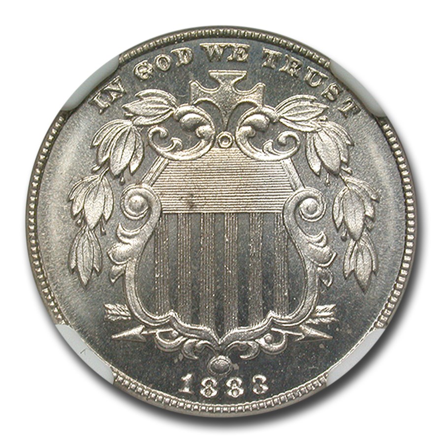 1883 Shield Nickel PF-65+ NGC