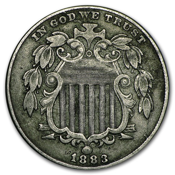 1883 Shield Nickel VF 1883 Shield Nickel VF