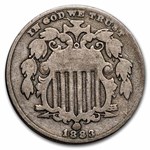 1883 Shield Nickel VG