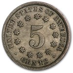 1883 Shield Nickel XF